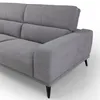 Sofá Keisy - Tela Microfibra - 3 cuerpos - Nikki 3 (Gris) en Gris - Sillones y sofás, Uruguay | NYR, vista 4 de 8