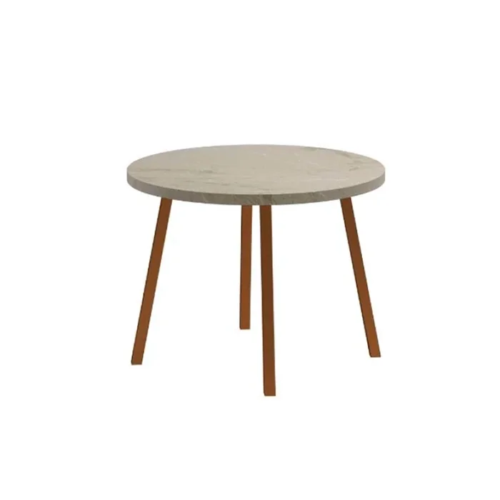 Mesa Star Redonda - Rose - Mesas de comedor, Uruguay | Ecowood