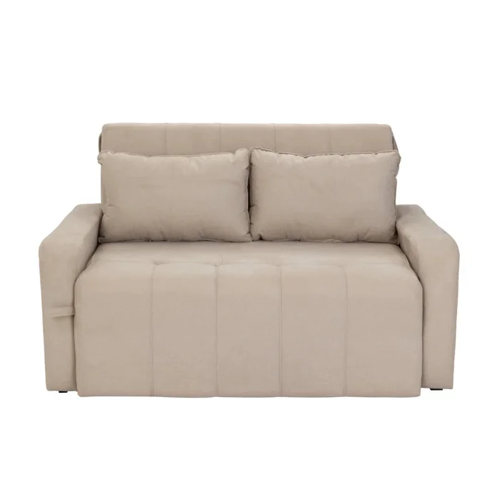 Sofá Cama Atis New con Baúl - Beige en Beige - Sillones y sofás, Uruguay | Ecowood, vista 3