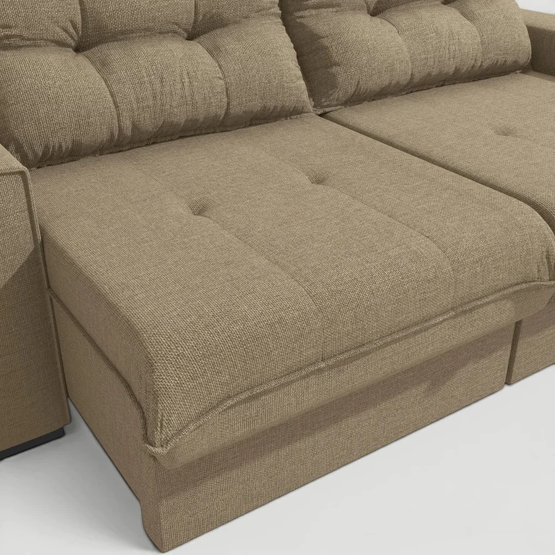 Sofa Dorian 236CM - Retractil/Reclinable en Beige - Sillones y sofás, Uruguay | Balton, vista 17