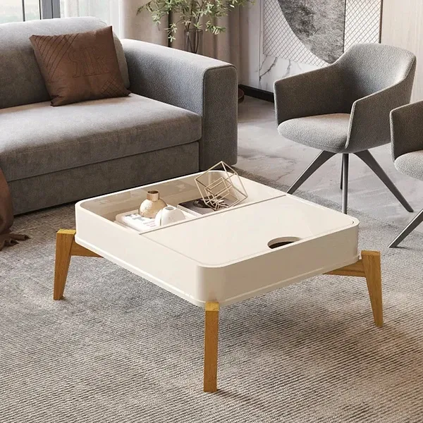 Mesa de Living BURITI en Blanco - Mesas de living, Uruguay | Palermo Casa Deco