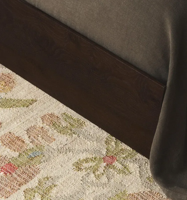 ALFOMBRA YUTE FLORES en Multicolor, Uruguay | Zara Home