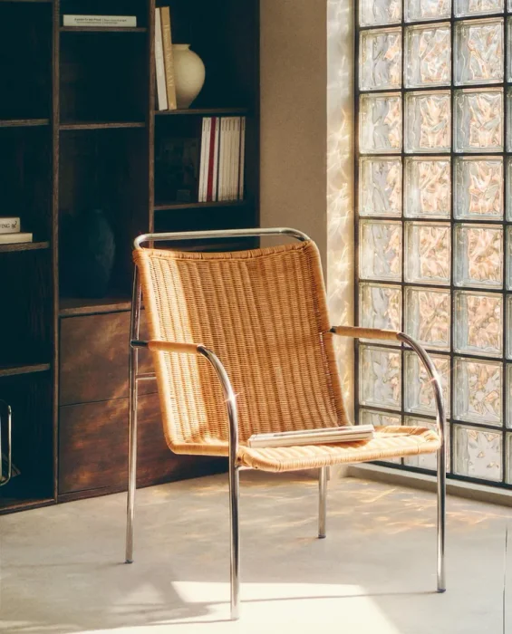 BUTACA RATÁN Y ACERO - Butacas, banquetas y puffs, Uruguay | Zara Home