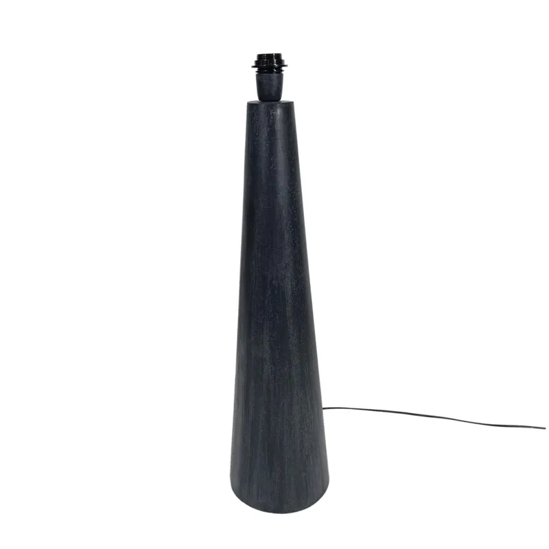 Pie de lámpara Metal Negro Vml-13867 en Negro - Lámparas de mesa, Uruguay | Le Blanc