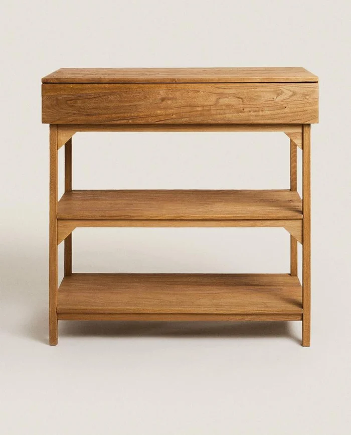 MUEBLE ALMACENAJE MADERA en Madera natural - Aparadores y recibidores, Uruguay | Zara Home, vista 2