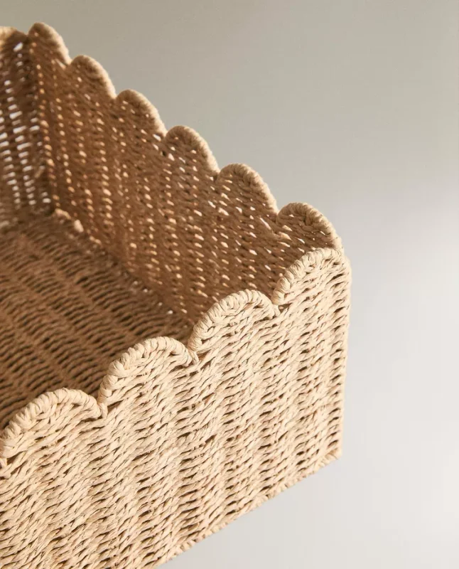 CESTA ONDAS MEDIANA - Canastos, Uruguay | Zara Home, vista 3