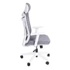Silla De Oficina Malla Blanco Amane en Gris - Escritorios y sillas de escritorio, Uruguay | Divino, vista 7 de 8
