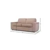 Sofá Cama Loretto - Tela Aquaclean - A fabricar en Patrón - Sillones y sofás, Uruguay | NYR, vista 4 de 5