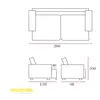 Producto: Sofá Retráctil   de AMARELO - Sillones y sofás, Uruguay | Amarelo, vista 2 de 2