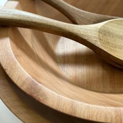 Juego de bowls en madera de eucalipto en Madera natural - Decoración, Uruguay | Dreams On Time, vista 2