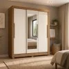 Ropero Placard 3 Puertas Corredizas 100% Mdp en Madera natural - Roperos y placares, Uruguay | Soy Hogar, vista 2