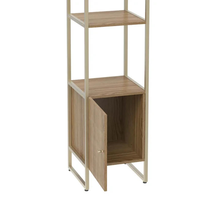 Estantería Mdf-y-metal Voss en Beige - Bibliotecas, Uruguay | Divino, vista 5