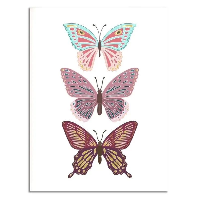 CUADRO CANVAS 30x40cm MARIPOSAS 1 - Decoración de pared, Uruguay | Decohogar