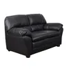 Sillón 2 Cuerpos Cuero Negro Florencia en Negro - Sillones y sofás, Uruguay | Divino, vista 2 de 6