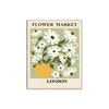 CUADRO 40x50cm MARCO FLOWER MARKET LONDON - Decoración de pared, Uruguay | Koz, vista 1 de 2