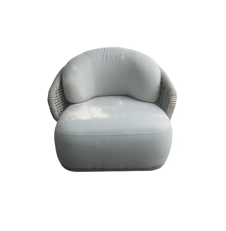 BUTACA MALLORCA OUTDOOR CON ALMOHADONES en Gris - Muebles para el exterior, Uruguay | Masinfinito Casa