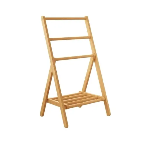 DESPOJADOR DE BAMBOO 54x47x105CM CLARO en Madera natural - Percheros y colgadores, Uruguay | Decohogar