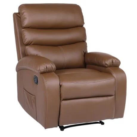 Sillon reclinable 1 cuerpo - Marron en Marrón - Sillones y sofás, Uruguay | La Cueva Muebles, vista 10