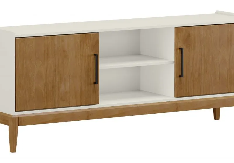 RACK MILAO 2 PUERTAS 1 ESTANTE  2917 - Muebles para TV, Uruguay | Rosas Hermanos
