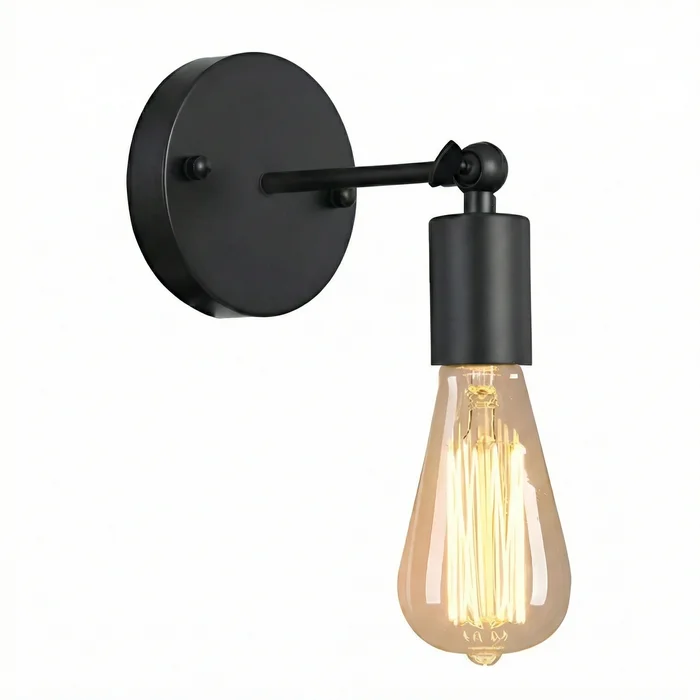 Aplique de Pared Studio Black en Negro - Iluminación, Uruguay | La Perla