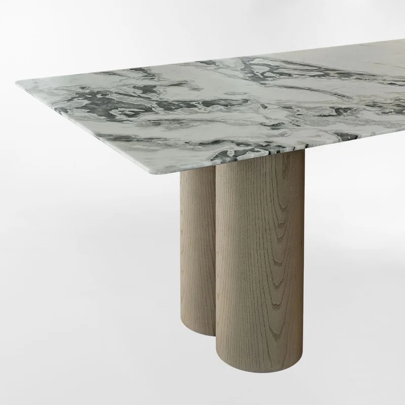 Mesa de comedor PISCO SOUR BLANCO RECTANGULAR en Blanco SKU - Mesas de comedor, Uruguay | Viasono, vista 3