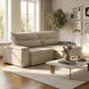 Sillón 3 Cuerpos Reclinable y Retráctil - Aura - Beige en Beige - Sillones y sofás, Uruguay | Ecowood, vista 1 de 5