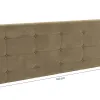 RESPALDO CAMA 2 PLAZAS ESTOFADA ADAPT TERCIOPELO 160CM - Respaldos de cama, Uruguay | Balton, vista 3 de 4