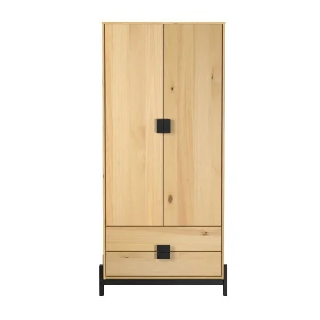 Ropero 2 puertas 2 cajones Linea Alla en Amarillo - Roperos y placares, Uruguay | La Cueva Muebles, vista 10