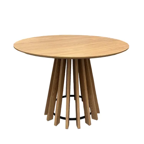 Mesa de Comedor Pipa Redonda 110 cm - Olmo - Mesas de comedor, Uruguay | Berna home