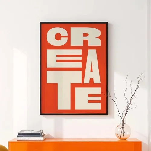 Create en Rojo - Láminas, Uruguay | Mara Estudio