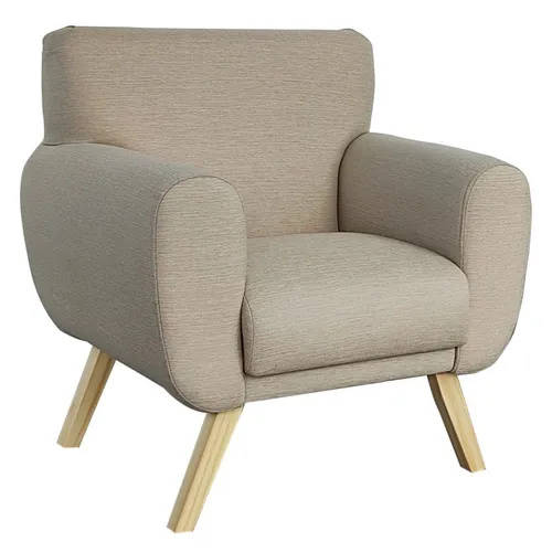 Butaca Zuret - Muebles Da Vinci en Beige - Butacas, banquetas y puffs, Uruguay | Muebles Da Vinci