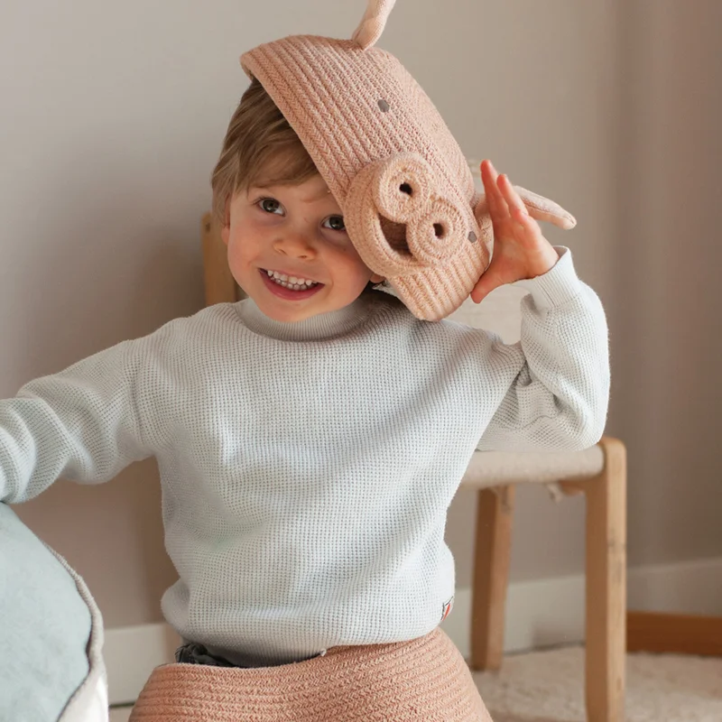 Canastos Animal Crew - Peggy the Pig en Rosa - Canastos, Uruguay | Walnut, vista 3