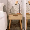 Mesa de Luz Praga - Crudo con Esterilla - Mesas de luz, Uruguay | Berna home, vista 2 de 3