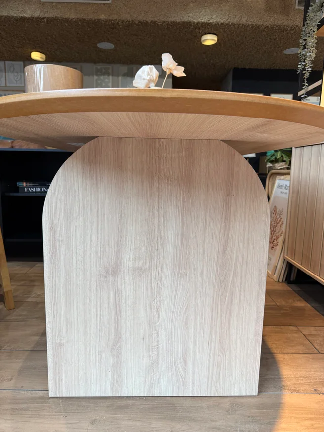 Mesa de Comedor Ovalada 180 x 90 Arco – Crudo en Madera natural - Mesas de comedor, Uruguay | Berna home, vista 2
