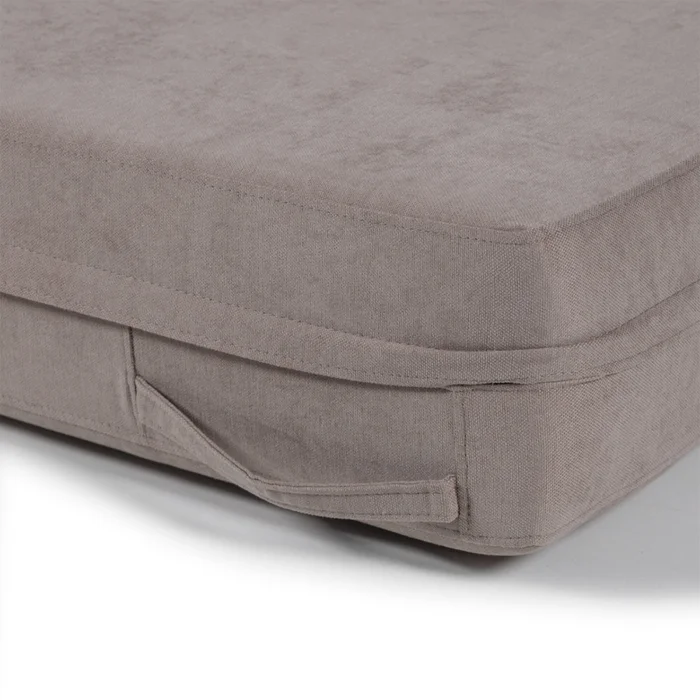 Sofá Cama Nizza - Tela Microfibra - 9249 (Tostado) en Beige - Sillones y sofás, Uruguay | Nyr, vista 4
