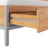 Cama 2 plazas - Madera Maciza Pino/Gris - Square en Multicolor - Dormitorio, Uruguay | Rústico Hogar, vista 3 de 4