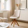 Silla Giratoria Valentina 143 - Tela Microfibra - 228 (Beige) en Beige - Butacas, banquetas y puffs, Uruguay | NYR, vista 3 de 5