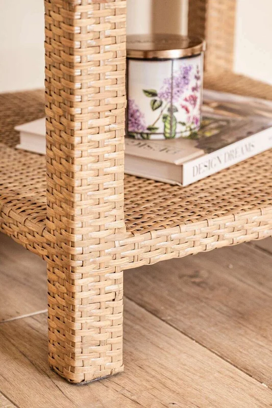 MESA DE LUZ RATTAN - NUDE en Madera natural - Mesas de luz, Uruguay | La Iberica, vista 7