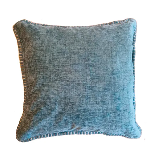 Almohadón Celeste - Textiles, Uruguay | Tutto Deco