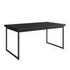 Mesa de Comedor Oxford Rectangular 160 cm (Negro) - Mesas de comedor, Uruguay | Berna home, vista 1 de 3
