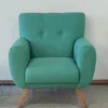 Butaca Zuret Plus - Muebles Da Vinci en Rojo - Butacas, banquetas y puffs, Uruguay | Muebles Da Vinci, vista 4 de 5