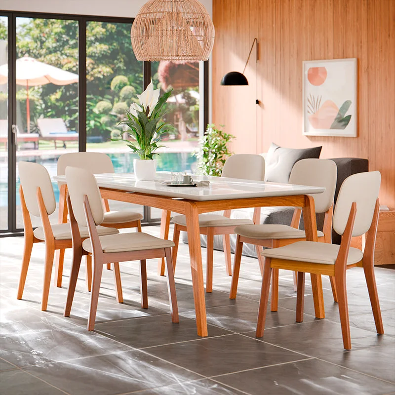 Mesa de comedor Paris 180CM - Linea Ares en Blanco - Mesas de comedor, Uruguay | Balton, vista 3