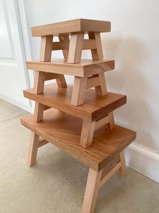 Banquito 30 cm 4p en Madera natural - Decoración, Uruguay | Dreams On Time, vista 15