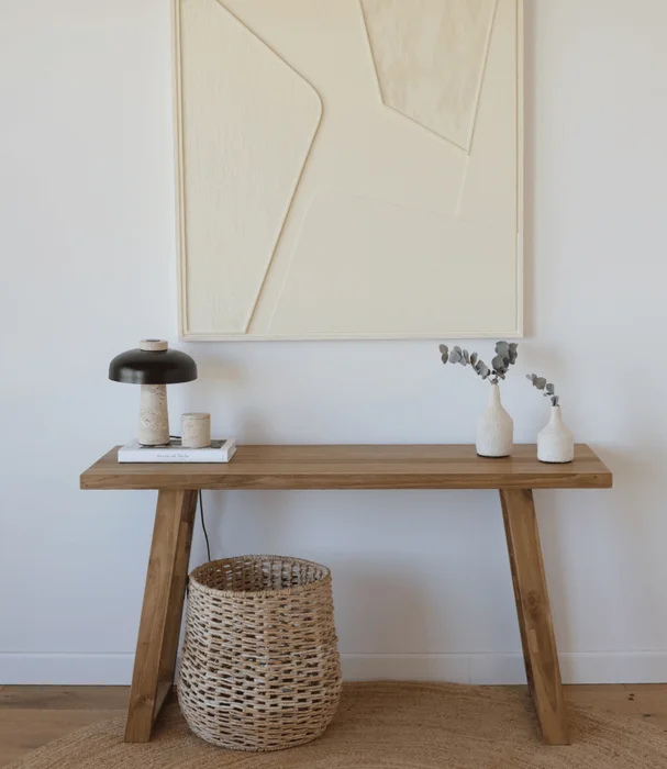 CONSOLA SIDEWAY TEKA NATURAL en Madera natural - Aparadores y recibidores, Uruguay | Más Infinito Casa, vista 2