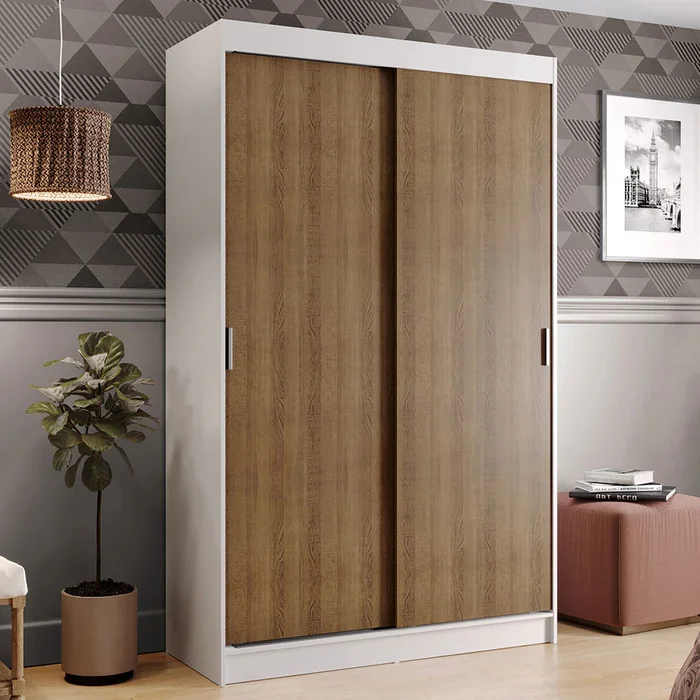 Ropero Placar Tokyo de 2 puertas corredizas en Negro - Roperos y placares, Uruguay | Balton, vista 8