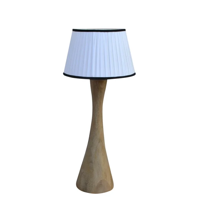Lámpara De Pie Madera Natural-beige M-24236 en Madera natural - Lámparas de pie, Uruguay | Divino