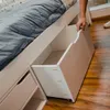 Cama Madera Maciza Con Cajones - Queen - Blanco - Dormitorio, Uruguay | Ecowood, vista 4 de 14