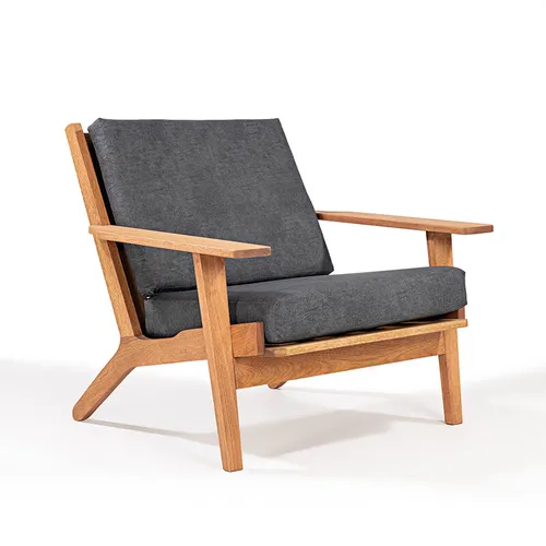 POLTRONA LOTUS ACQUABLOCK NEGRO 93x87x86CM JATOBA - Muebles para el exterior, Uruguay | Vinibel