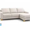 Sofa con Chaise VENTO en Beige - Sillones y sofás, Uruguay | Finkel, vista 2 de 2