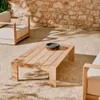 Mesa de centro Ambra de madera maciza de acacia con acabado claro 82,5 x 140 cm FSC 100% en Madera natural - Mesas de living, Uruguay | Kavehome, vista 2 de 8